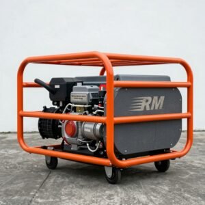 RM BAUMASCHINEN Industrial 7500W Heavy-Duty Generator